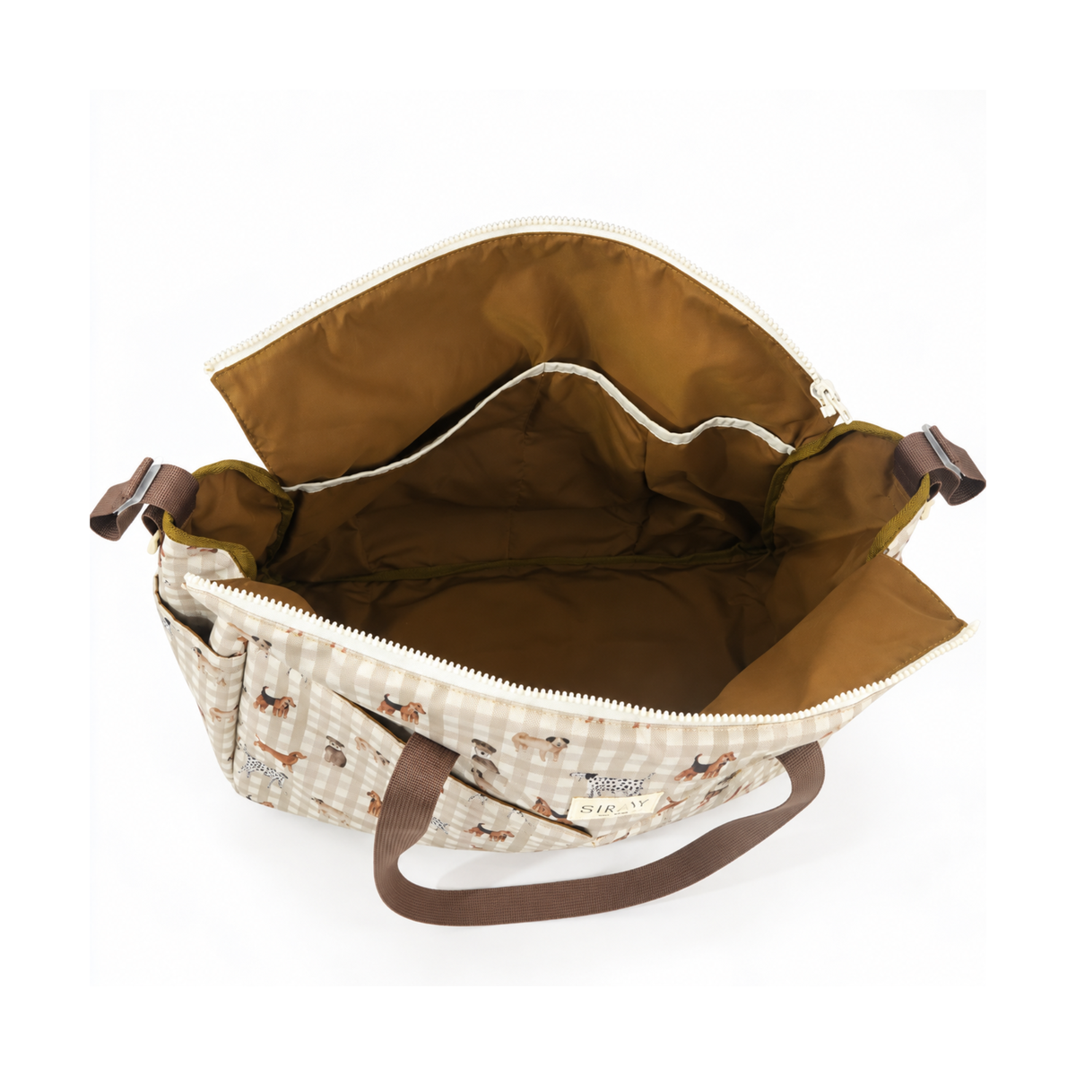 Bolso Diario Perros Vichy