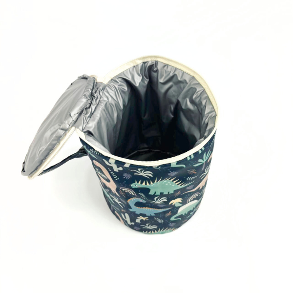 Porta Biberones - Dino Azul