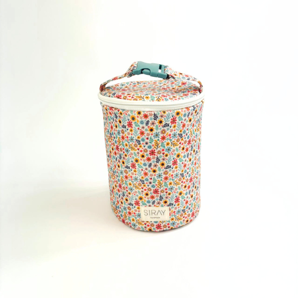 Porta Biberones - Flores