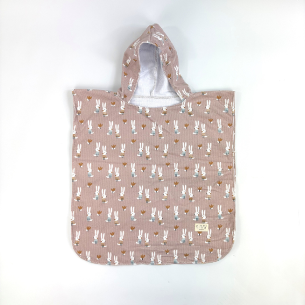 Toalla Poncho Conejos