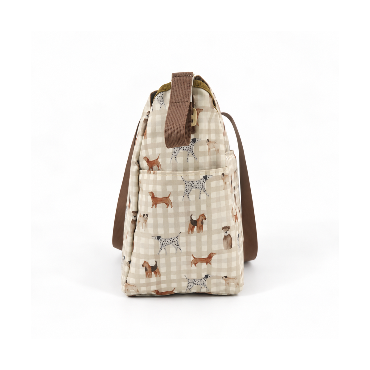 Bolso Diario Perros Vichy