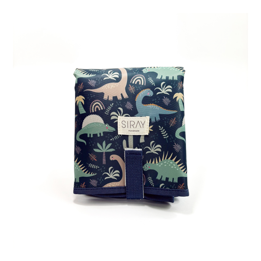 Cambiador Portátil - Dino Azul