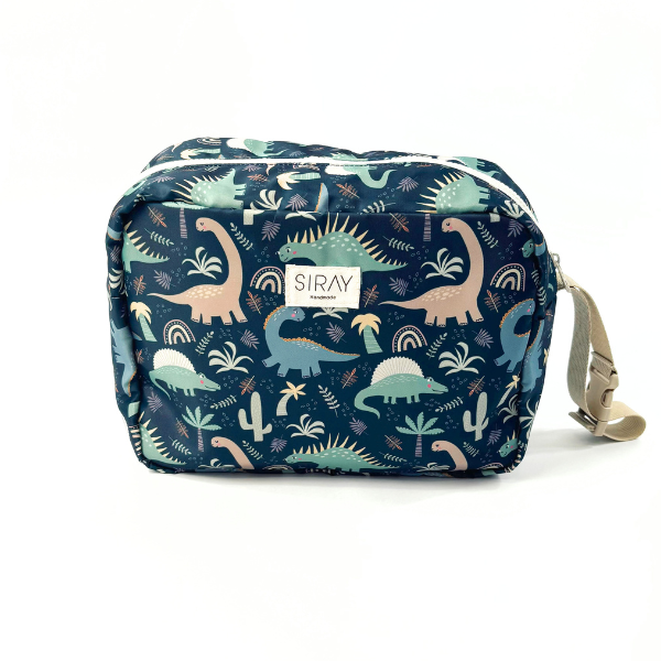 Neceser Large - Dino Azul