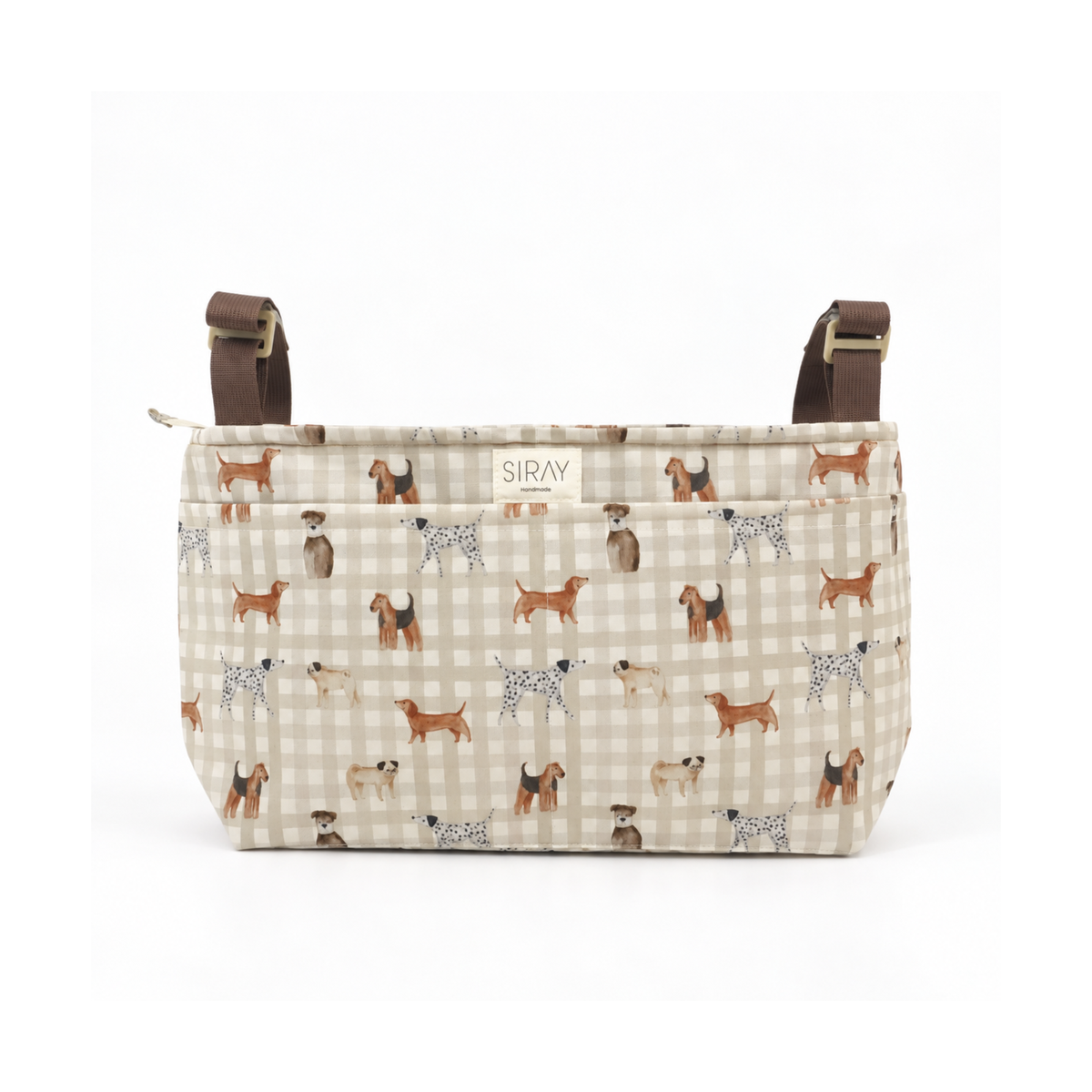 Organizador Coche - Perros Vichy