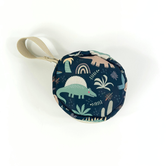 Porta Chupón Dino Azul