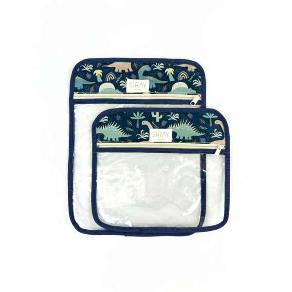 Set multiusos plástico Dino Azul