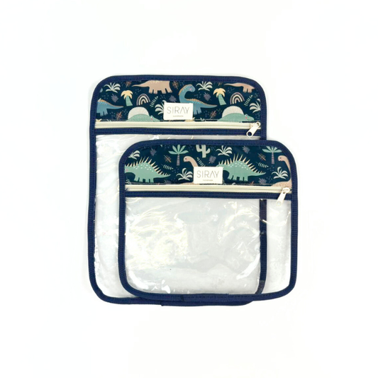 Set multiusos plástico Dino Azul