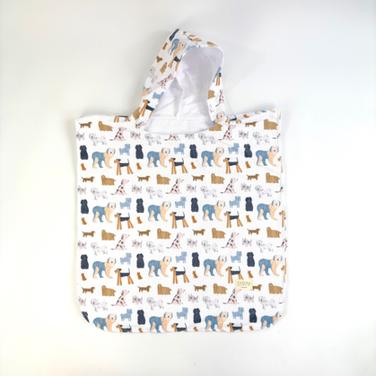 Toalla Poncho Perros