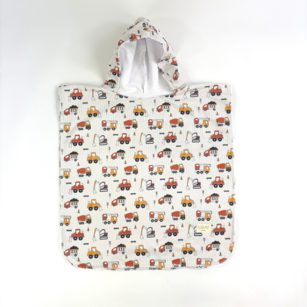 Toalla Poncho Tractor